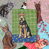 Custom Pet Portrait on Watercolor Paper
