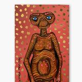 Extraterrestrial Red ( Original Painting )