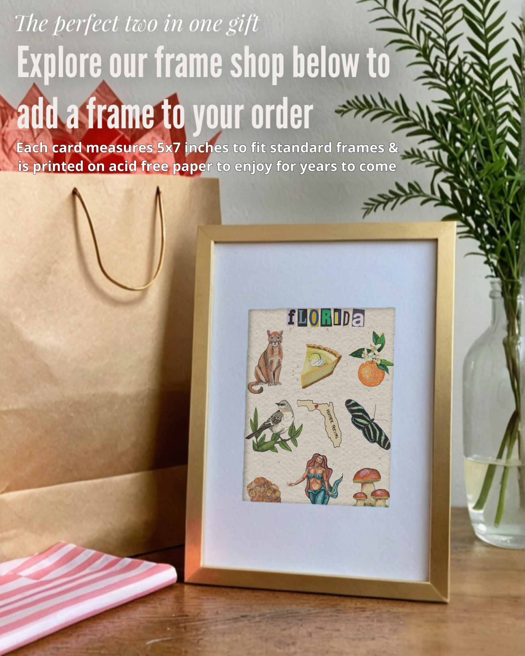 Florida - Greeting Card / Fine Art Print