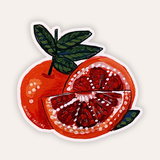 Blood Orange Vinyl Sticker