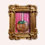 Carmel Apple Framed Mini Original Painting