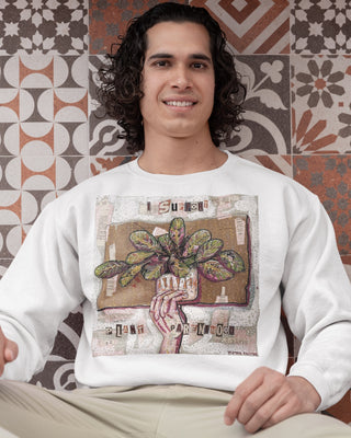 I Support Plant Parenthood Unisex Premium Sweatshirt - Heather Freitas - fine art home deccor