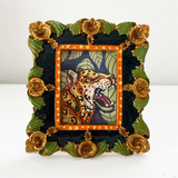 Roaring Jaguar ( Mini Original Painting )