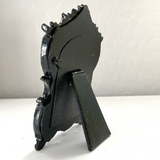 Classic Black Flying Pig ( Mini Original Painting )