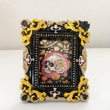 Royal Skull ( Mini Original Painting )