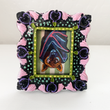 Hanging Fruit Bat ( Mini Original Painting )