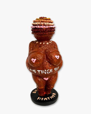 Cafe Venus Of Willendorf ( Hand Painted Sculpture )