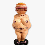 Sand Venus Of Willendorf ( Hand Painted Sculpture )