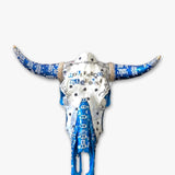 Cow Skull For Post Malone ( Hand Painted Cow Skull )