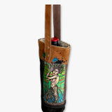 Siren Mermaid Hand Crafted Wine Bottle Bag