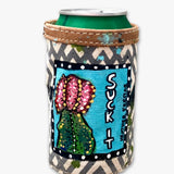 Succ It Hand Painted Koozie
