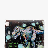 T- Rex Hand Painted Wallet