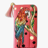Parrot Hand Painted Wallet