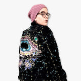 Evil Eye Crafted & Painted Jacket