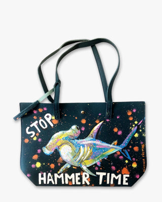 Hammer Time Hand Painted Handbag