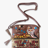 Cool Cats Hand Painted Crossbody