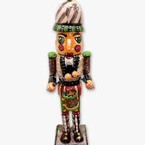 Black Stripe & Polka Dot Nutcracker