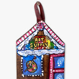 Art Supply Store - Hand Painted Ornament