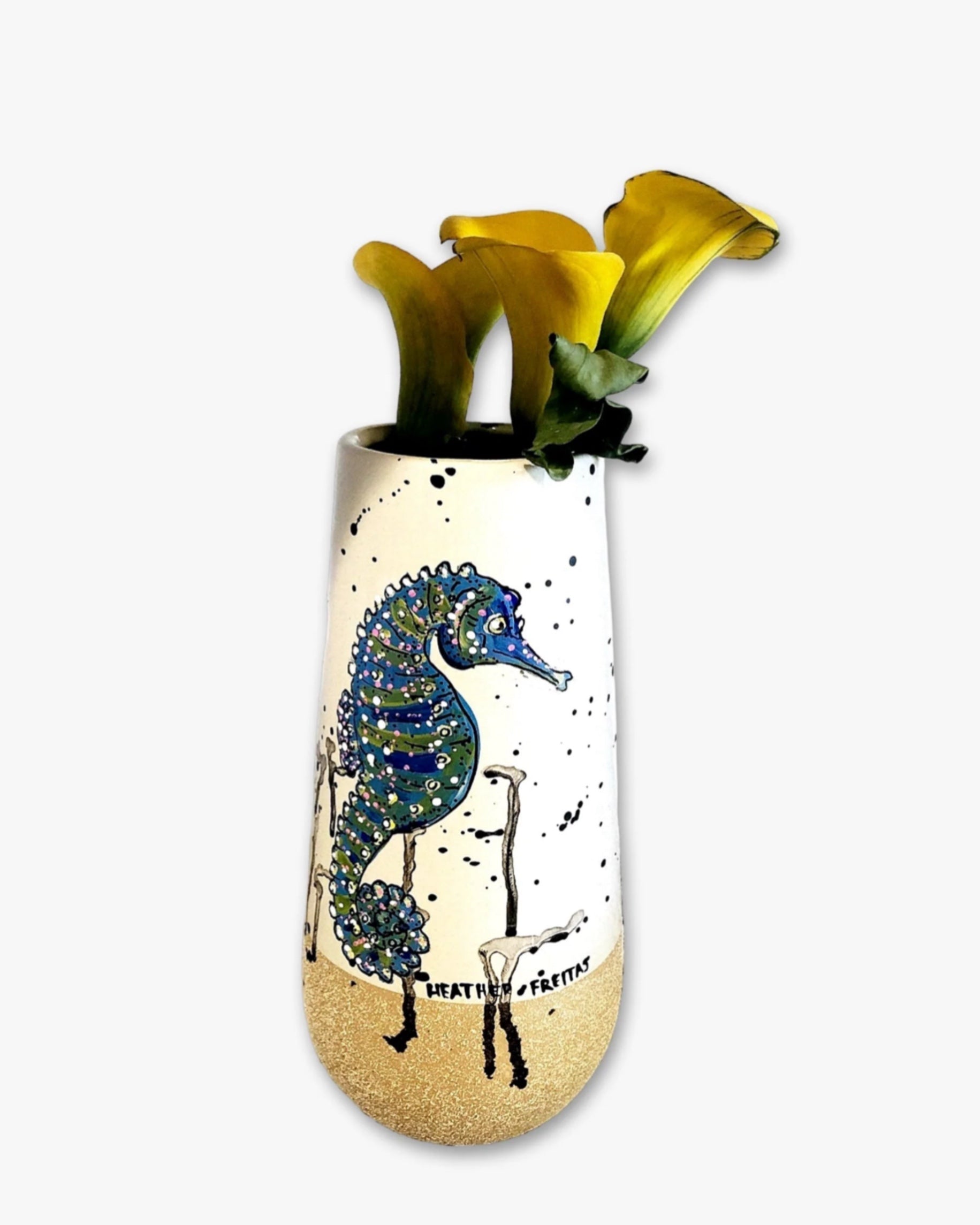 Seahorse Vase