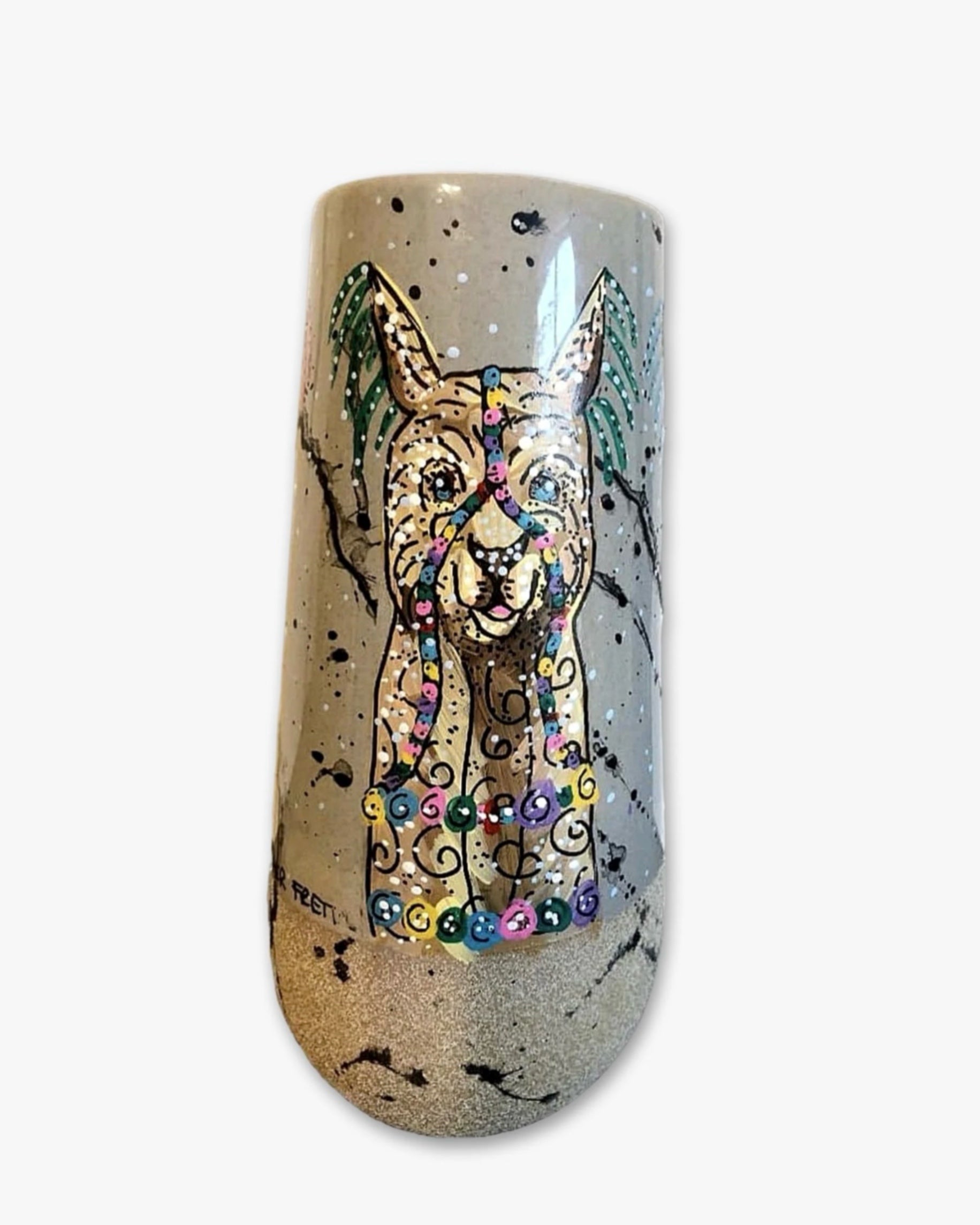 Llama Vase