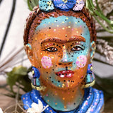 Tangerine Sky Frida Khalo Planter