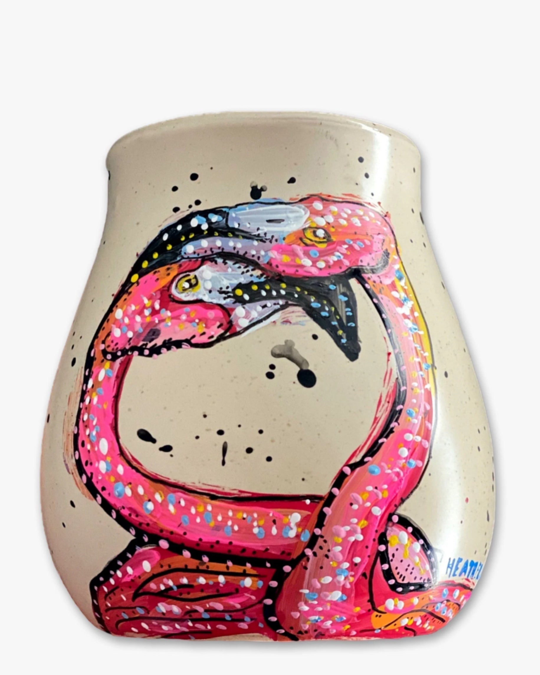 The Flamingo Lovers Planter