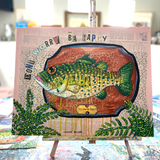 Large Mouth Bass ( Original Painting )