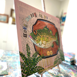 Large Mouth Bass ( Original Painting )
