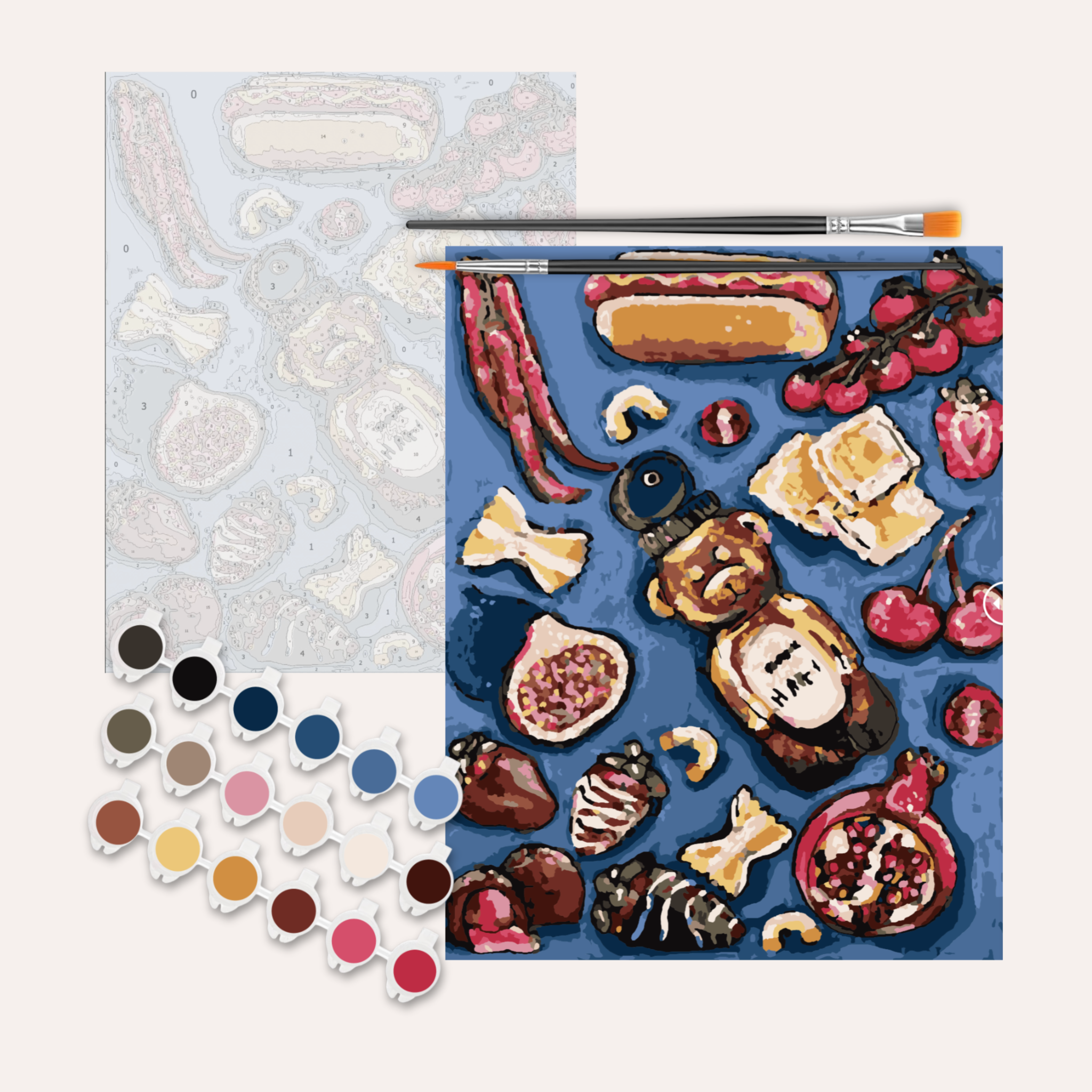 Spicy Sweet - Paint by Numbers Kit