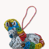 Beaded Unicorn Ornament