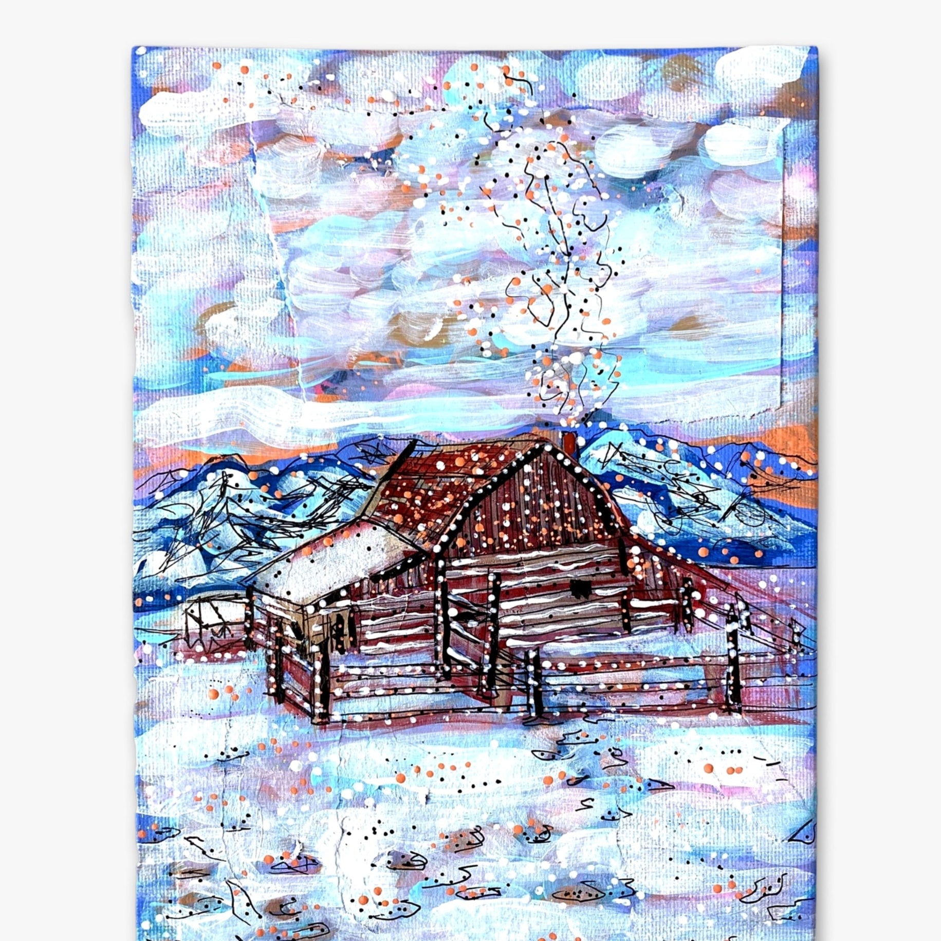 A Cozy Winter - Heather Freitas - fine art home deccor