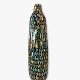 A Knod To Gustav XL Vase With 23k Gold Accents - Heather Freitas - fine art home deccor