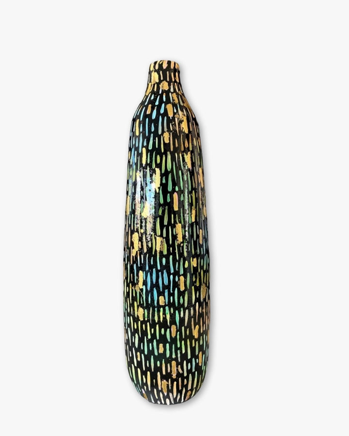A Knod To Gustav XL Vase With 23k Gold Accents