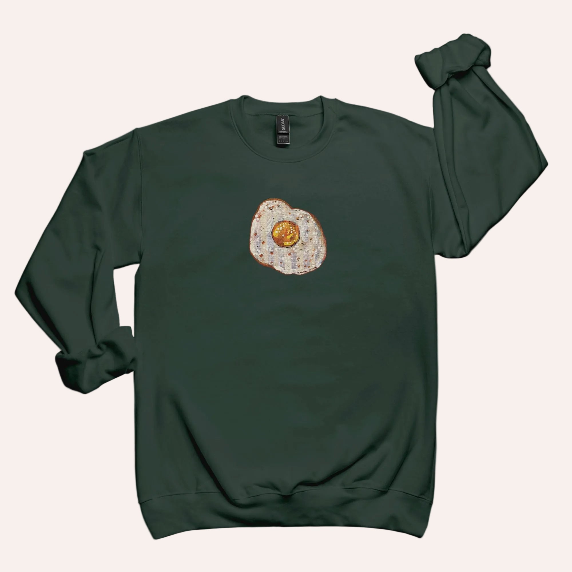 Egg Unisex Crew Neck Sweatshirt