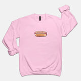 Hot Dog Unisex Crew Neck Sweatshirt