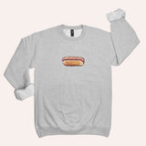 Hot Dog Unisex Crew Neck Sweatshirt