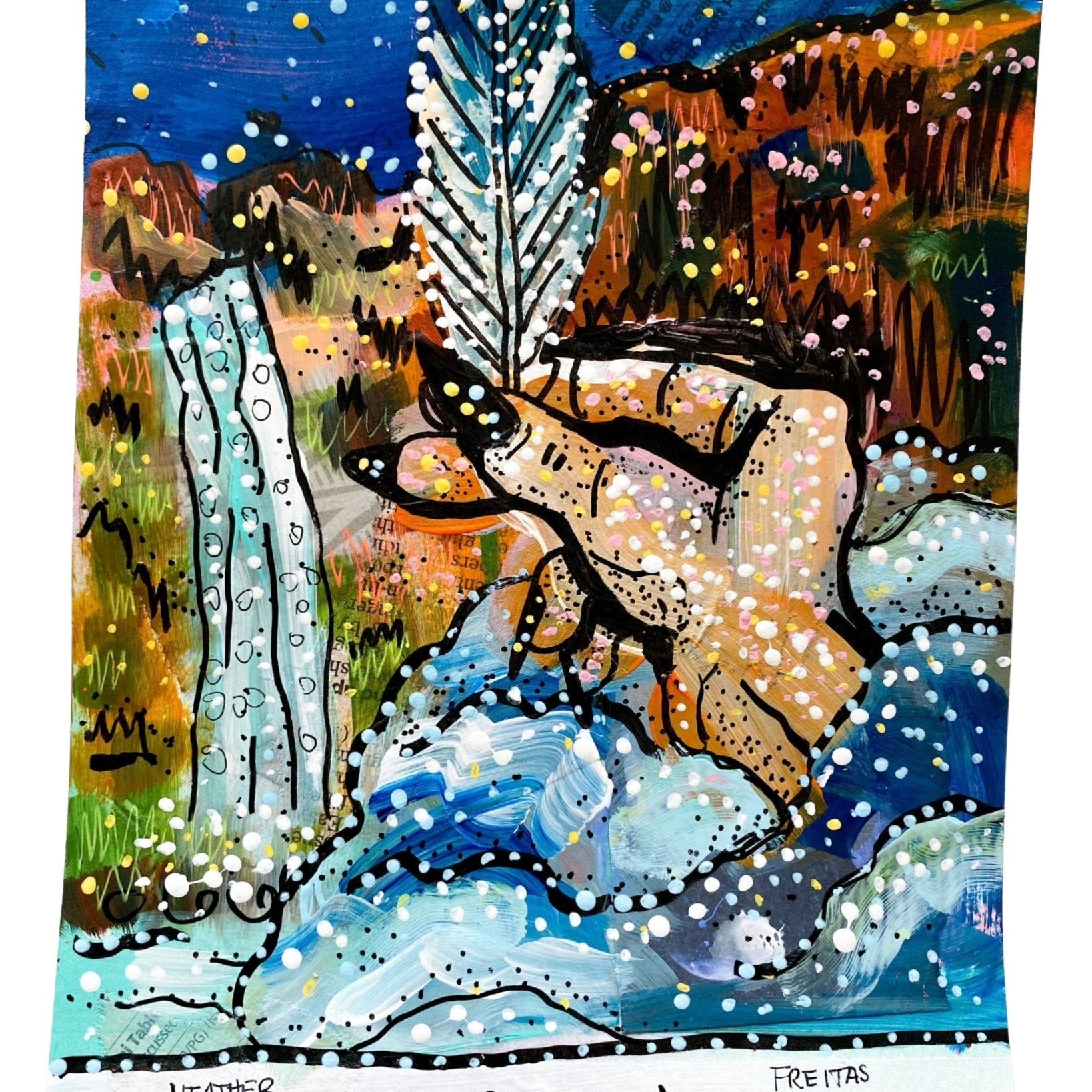 Ace Of Wands - Heather Freitas - fine art home deccor