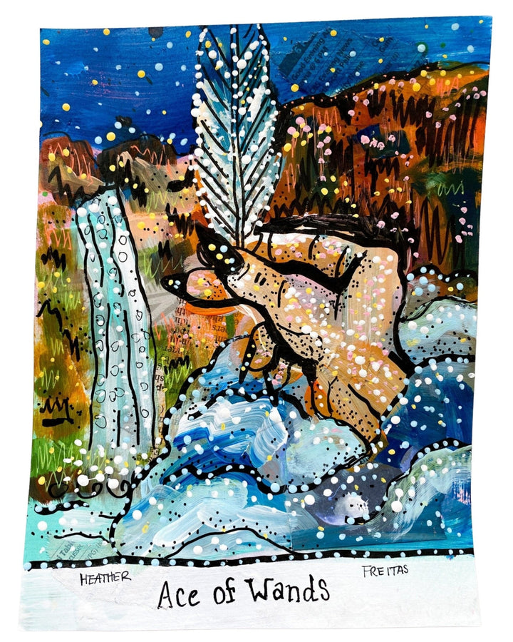 Ace Of Wands - Heather Freitas 
