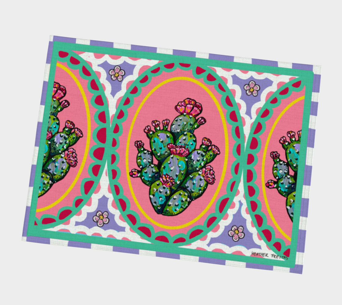 Prickly Pear Placemat