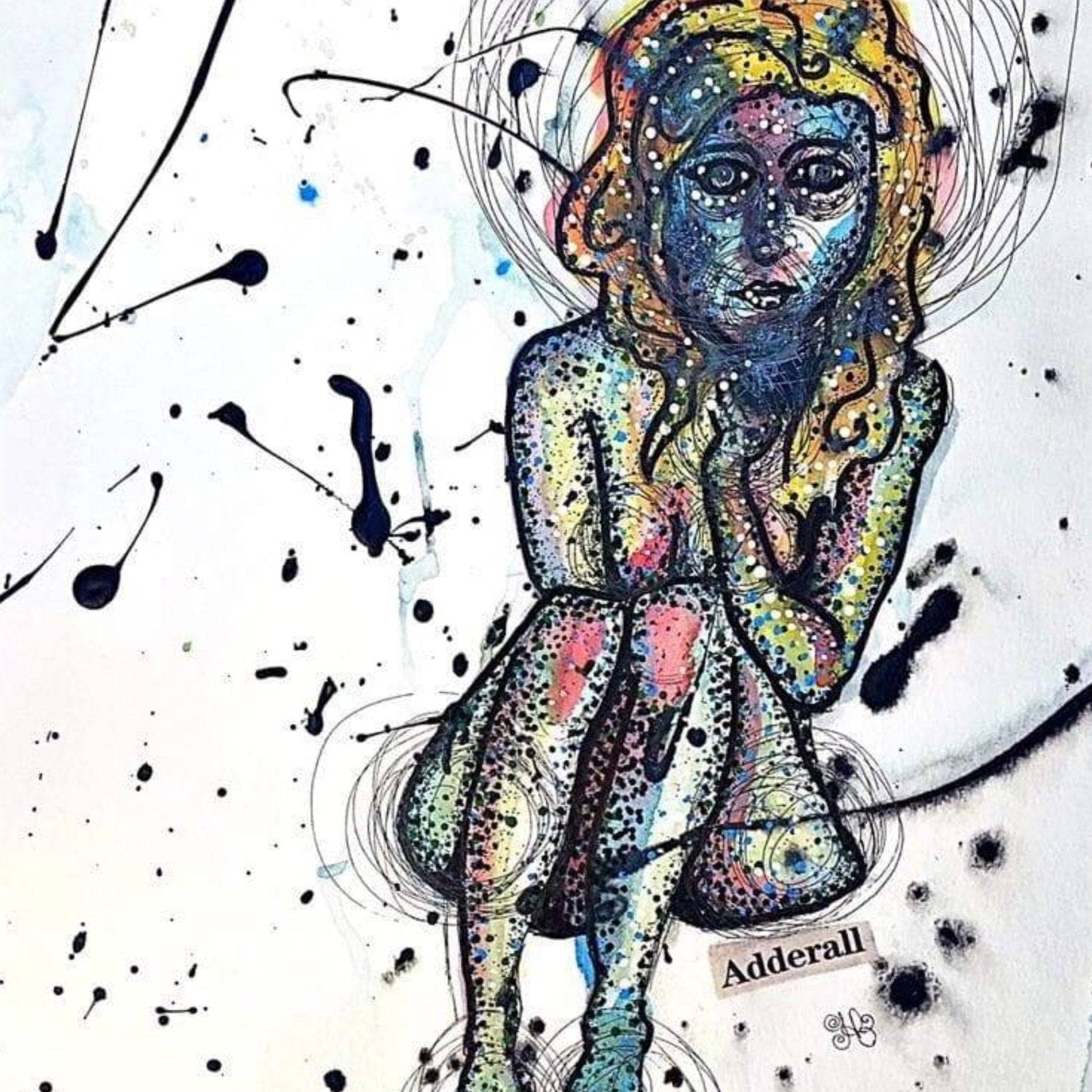 Adderall - Heather Freitas - fine art home deccor