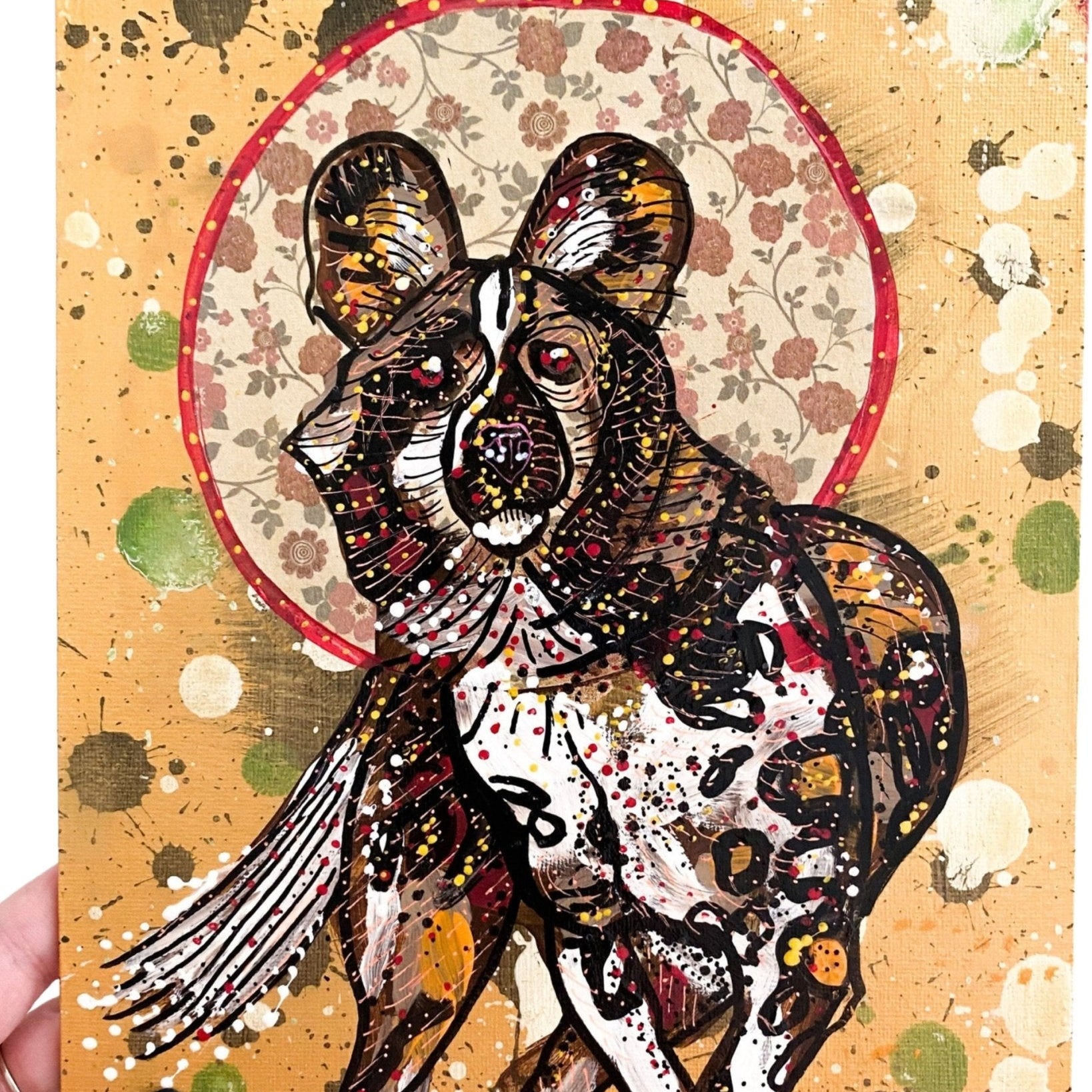African Wild Dog - Heather Freitas - fine art home deccor