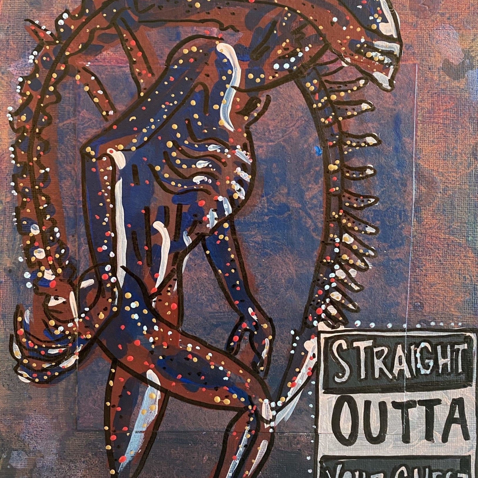 Alien - Heather Freitas - fine art home deccor