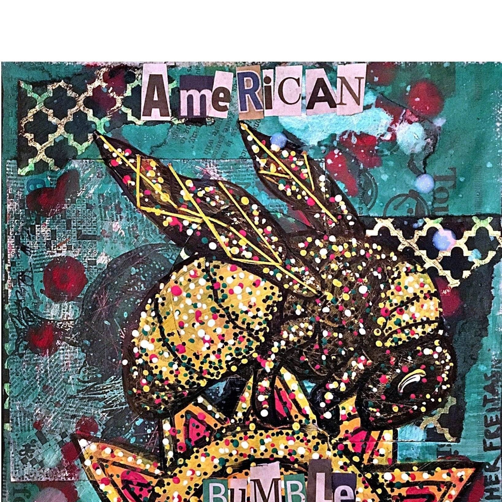 American Bumblebee - Heather Freitas - fine art home deccor