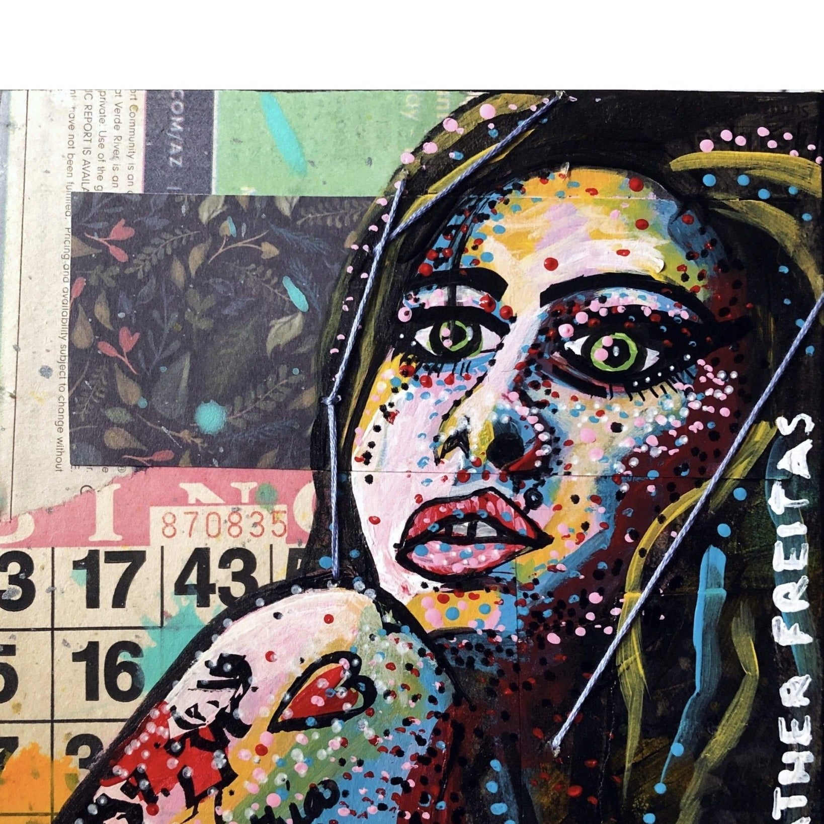 Amy Winehouse - Heather Freitas - fine art home deccor