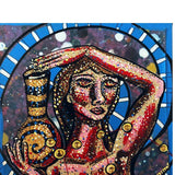 Aquarius - Floral Edition - Heather Freitas - fine art home deccor
