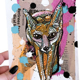 Arctic Fox - Heather Freitas - fine art home deccor