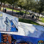 Arizona Coyote - Heather Freitas - fine art home deccor