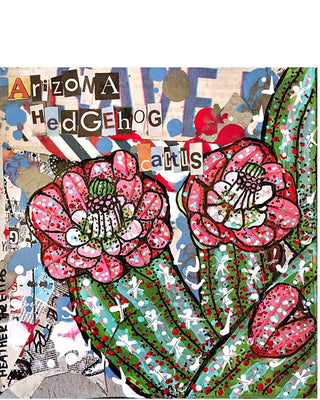 Arizona Hedgehog Cactus - Heather Freitas - fine art home deccor