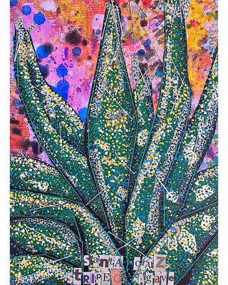 Arizona Striped Agave - Heather Freitas - fine art home deccor