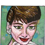 Audrey Portrait Study - Heather Freitas - fine art home deccor